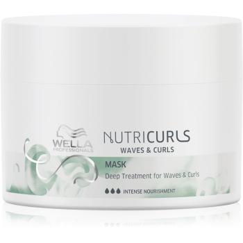Wella Professionals Nutricurls Waves & Curls masca de netezire pentru par ondulat si cret 150 ml