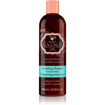 HASK Monoi Coconut Oil șampon îngrijire pentru un par stralucitor si catifelat 355 ml