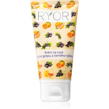 RYOR Face & Body Care cremă pentru mâini cu aromă de grepfrut și coacăze 50 ml