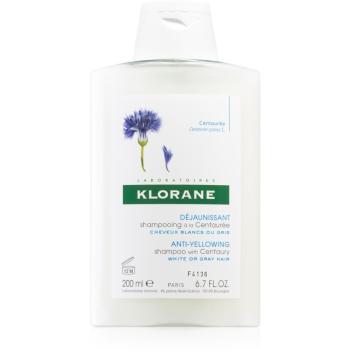Klorane Centaurée șampon pentru părul blond şi gri 200 ml