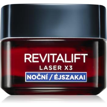 L’Oréal Paris Revitalift Laser X3 crema regeneratoare de noapte împotriva îmbătrânirii pielii 50 ml