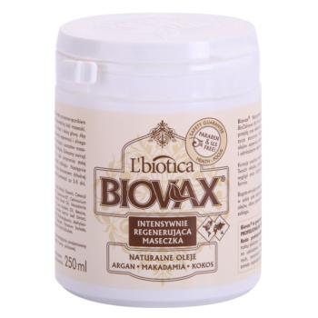 L’biotica Biovax Natural Oil masca revitalizanta pentru un aspect perfect al parului 250 ml