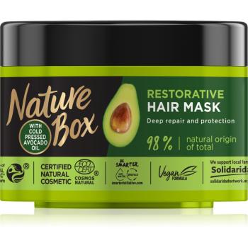 Nature Box Avocado Masca regeneratoare pentru par deteriorat 200 ml