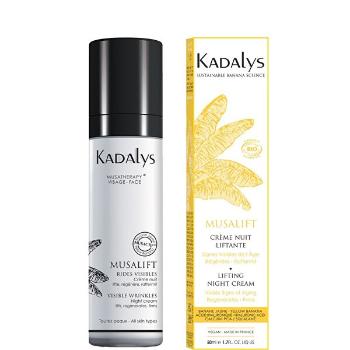 Kadalys Crema de noapte cu efect de lifting pentru ridurile vizibile BIO Musalift (Lifting Night Cream)50 ml