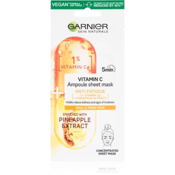 Garnier Skin Naturals Ampoule Sheet Mask masca de celule cu efect energizant 15 g