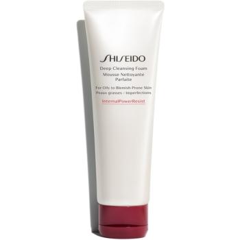 Shiseido Generic Skincare Deep Cleansing Foam Spuma curatare intensa. pentru ten gras si problematic 125 ml