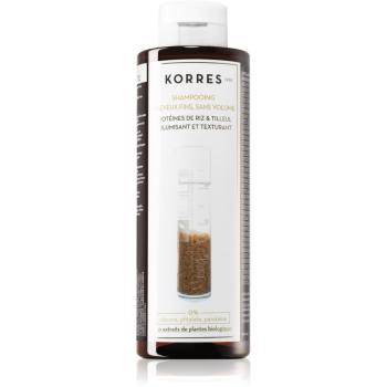 Korres Rice Proteins & Linden șampon pentru par fin 250 ml