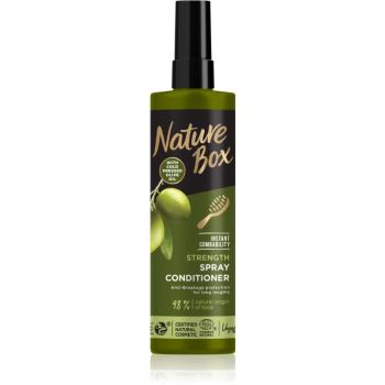 Nature Box Olive Oil balsam fortifiant pentru păr lung 200 ml