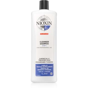 Nioxin System 6 Color Safe Cleanser Shampoo sampon pentru curatare pentru parul tratat chimic 1000 ml