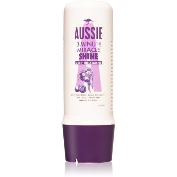 Aussie 3 Minute Miracle Shine mască 3 minute pentru un par stralucitor si catifelat 250 ml