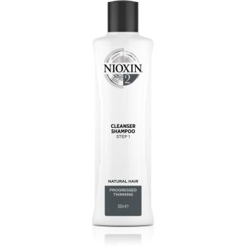 Nioxin System 2 Cleanser Shampoo sampon pentru curatare pentru par fin si normal 300 ml