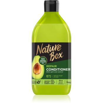 Nature Box Avocado balsam pentru restaurare adanca pentru păr 385 ml