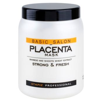 Stapiz Basic Salon Placenta masca hidratanta petru par fragil si fara vlaga 1000 ml