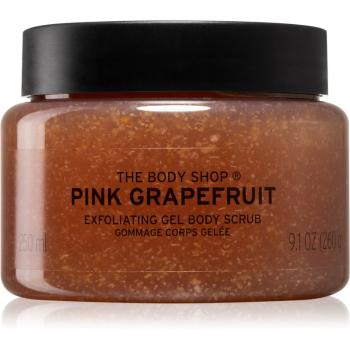 The Body Shop Pink Grapefruit peeling pentru corp cu efect revigorant 250 ml