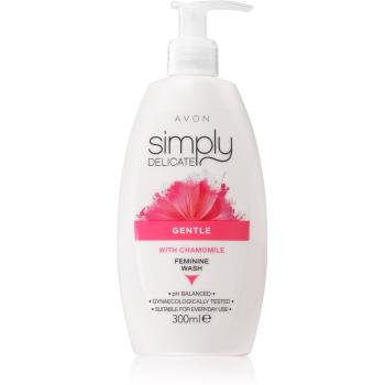 Avon Simply Delicate gel pentru igiena intima cu musetel 300 ml