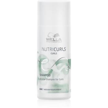 Wella Professionals Nutricurls Curls șampon micelar pentru păr creț 50 ml