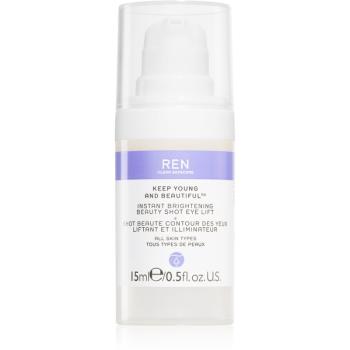 REN Keep Young And Beautiful™ gel iluminator pentru ochi cu efect lifting 15 ml