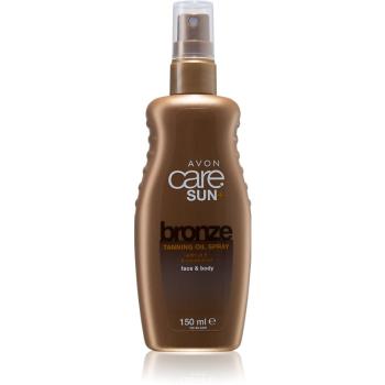 Avon Care Sun +  Bronze ulei spray pentru bronzare corp si fata 150 ml