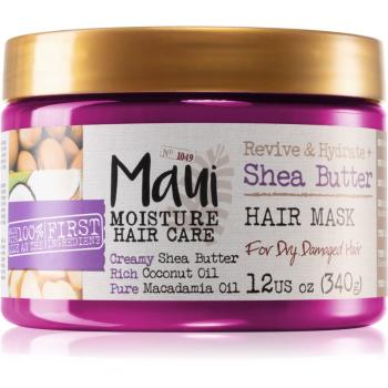 Maui Moisture Revive & Hydrate + Shea Butter masca hidratanta pentru păr uscat și deteriorat 340 g