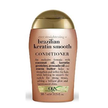 OGX Balsam pentru catifelarea părului cu keratină braziliană 88 ml mini
