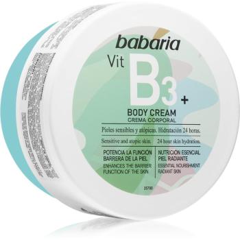 Babaria Vitamin B3 crema de corp pentru piele sensibila 400 ml