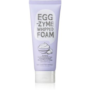 Too Cool For School Egg -Zyme Whipped Foam spuma demachianta cu o textura cremoasa cu efect de hidratare 150 g