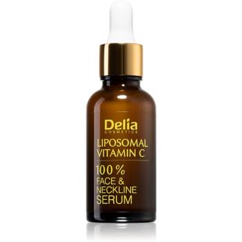 Delia Cosmetics Vitamine C ser stralucire cu vitamina C pentru fata si decolteu