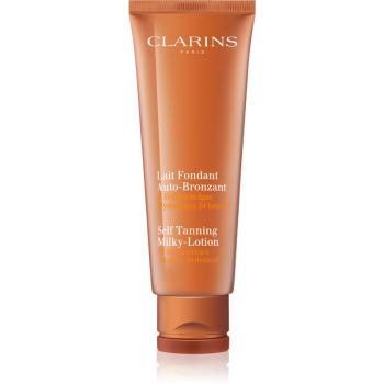 Clarins Self Tanning Milky-Lotion lotiune autobronzanta pentru corp si fata cu efect de hidratare 125 ml