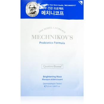 Holika Holika Mechnikov's Probiotics Formula mască textilă iluminatoare 25 ml