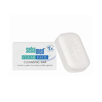 Sebamed Săpun de curățare pentru ten problematic cu tendințe de acnee cu pH 5,5 Syndet Clear Face (Cleansing Bar) 100 g