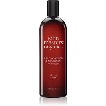 John Masters Organics Zinc & Sage sampon si balsam 2 in 1 473 ml