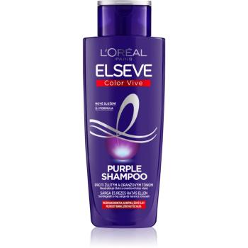 L’Oréal Paris Elseve Color-Vive Purple șampon pentru neutralizarea tonurilor de galben 200 ml