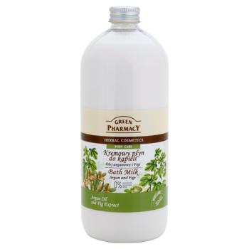 Green Pharmacy Body Care Argan Oil & Figs lapte de baie 1000 ml