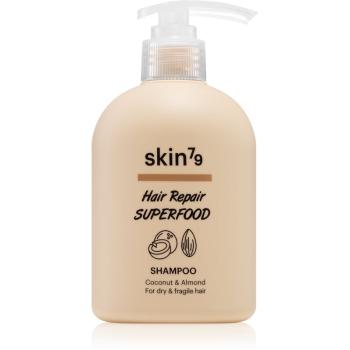 Skin79 Hair Repair Superfood Coconut & Almond șampon pentru păr uscat și fragil 230 ml