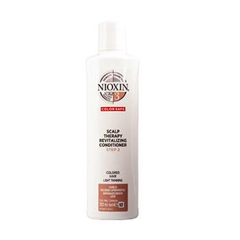 Nioxin Balsam revitalizant pentru părul vopsit și subțire 3D System 3 Color Safe (Scalp Therapy Revitalizing Conditioner) 1000 ml