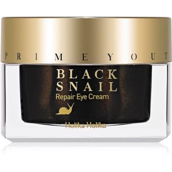 Holika Holika Prime Youth Black Snail cremă de noapte anti-îmbătrânire extract de melc 30 ml