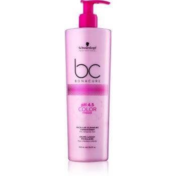 Schwarzkopf Professional BC Bonacure pH 4,5 Color Freeze balsam micelar de curățare pentru păr vopsit 500 ml