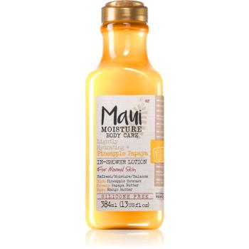 Maui Moisture Lightly Hydrating + Pineapple Papaya lapte de corp pentru dus 385 ml