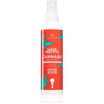Kallos Hair Pro-Tox Cannabis conditioner Spray Leave-in cu ulei de canepa 200 ml