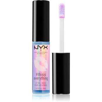 NYX Professional Makeup #thisiseverything ulei pentru buze culoare 03 Sheer Lavender 8 ml