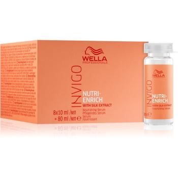 Wella Professionals Invigo Nutri-Enrich ser pentru hranire si hidratare profunda pentru păr 8 x 10 ml