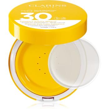 Clarins Mineral Sun Care Compact fluid protector cu minerale pentru fata SPF 30 15 g