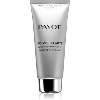 Payot Absolute Pure White Mousse Clarté gel de curatare facial impotriva petelor 200 ml