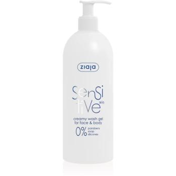 Ziaja Sensitive gel de curatare pentru fata pentru piele sensibila si iritata 400 ml