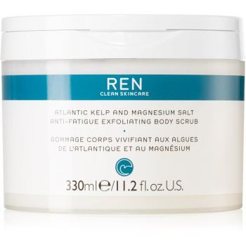 REN Atlantic Kelp And Magnesium Salt Anti-Fatigue Exfoliating Body Scrub exfoliant energizant pentru corp cu efect de hidratare 330 ml