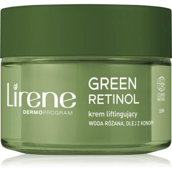 Lirene Green Retinol 50+ crema de zi cu efect lifting  împotriva îmbătrânirii pielii 50 ml