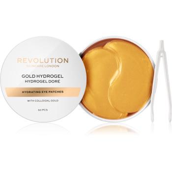 Revolution Skincare Gold Hydrogel masca hidrogel pentru ochi cu aur 60 buc