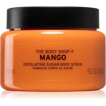 The Body Shop Mango peeling pentru corp cu efect revigorant cu ulei de mango 250 ml
