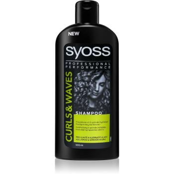 Syoss Curl Me șampon hidratant pentru păr creț și ondulat 500 ml