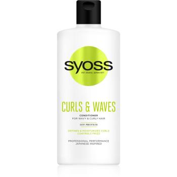 Syoss Curls & Waves balsam pentru par ondulat si cret 440 ml